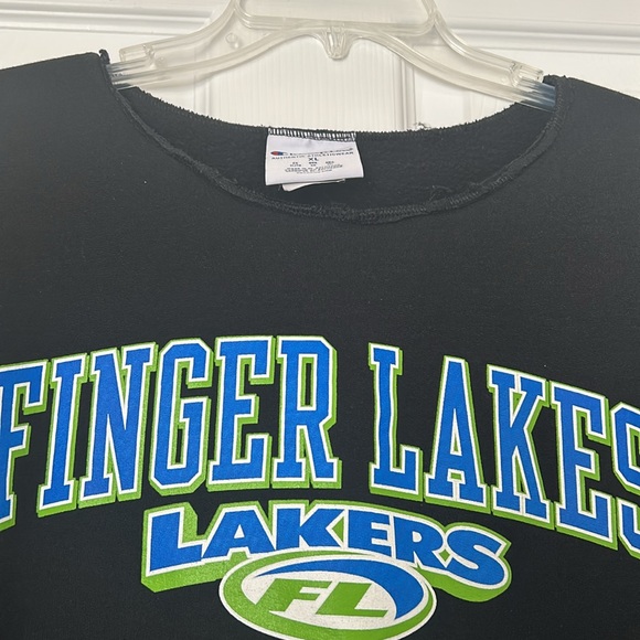 😎Finger Lakes Lakers Black Sweatshirt😎 - Picture 5 of 6